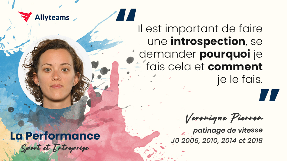 [Livre Performance Allyteams] Interview Véronique Pierron - Patinage de vitesse | Allyteams