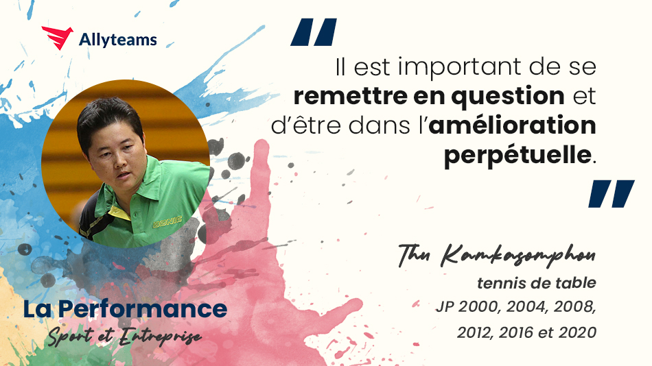 [Livre Performance Allyteams] Interview Thu Kamkasomphou - Tennis de table handisport - Allyteams