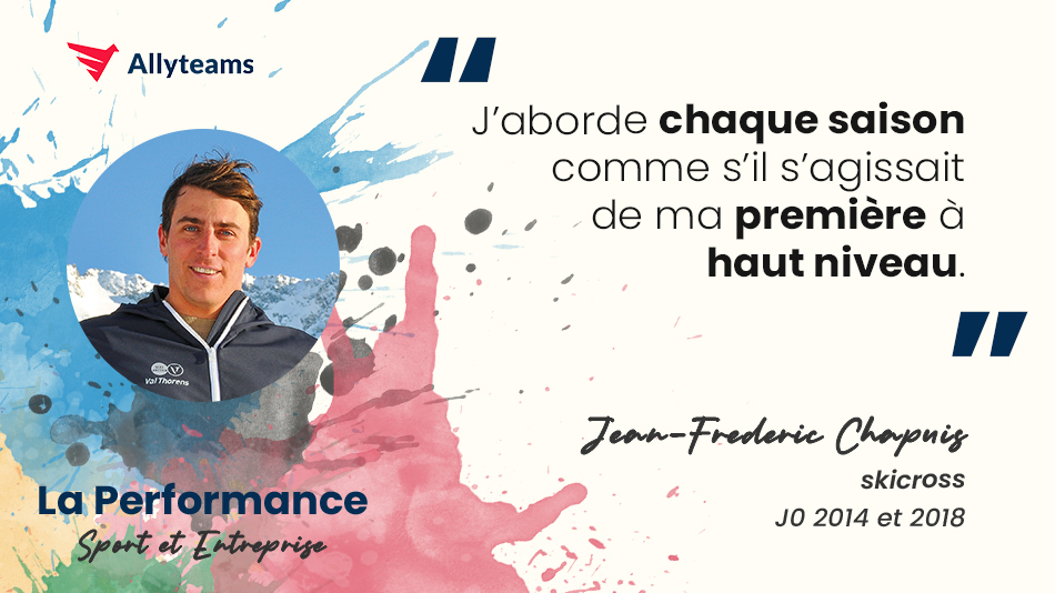 [Livre Performance Allyteams] Interview Jean-Frédéric Chapuis - Skicross | Allyteams