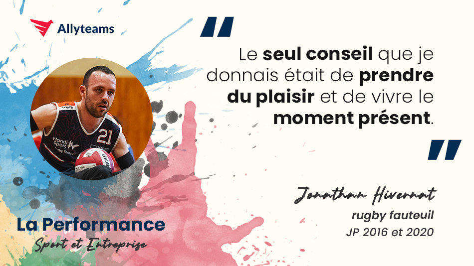 [Livre Performance Allyteams] Interview Jonathan Hivernat - Rugby fauteuil - Allyteams