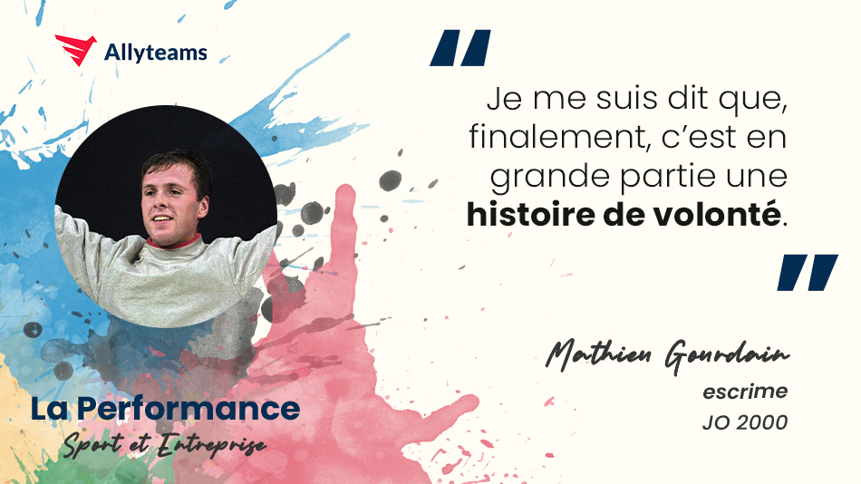 [Livre Performance Allyteams] Interview Mathieu Gourdain - Escrime - Allyteams