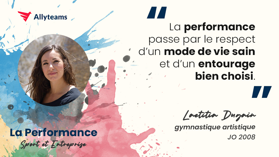 [Livre Performance Allyteams] Interview Laetitia Dugain - Gymnastique artistique - Allyteams