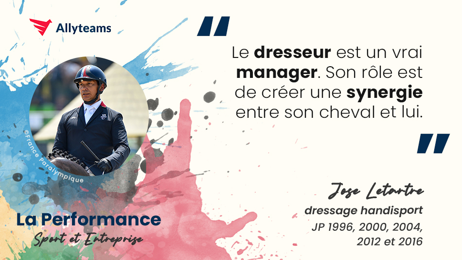 [Livre Performance Allyteams] Interview José Letartre - Dressage handisport | Allyteams