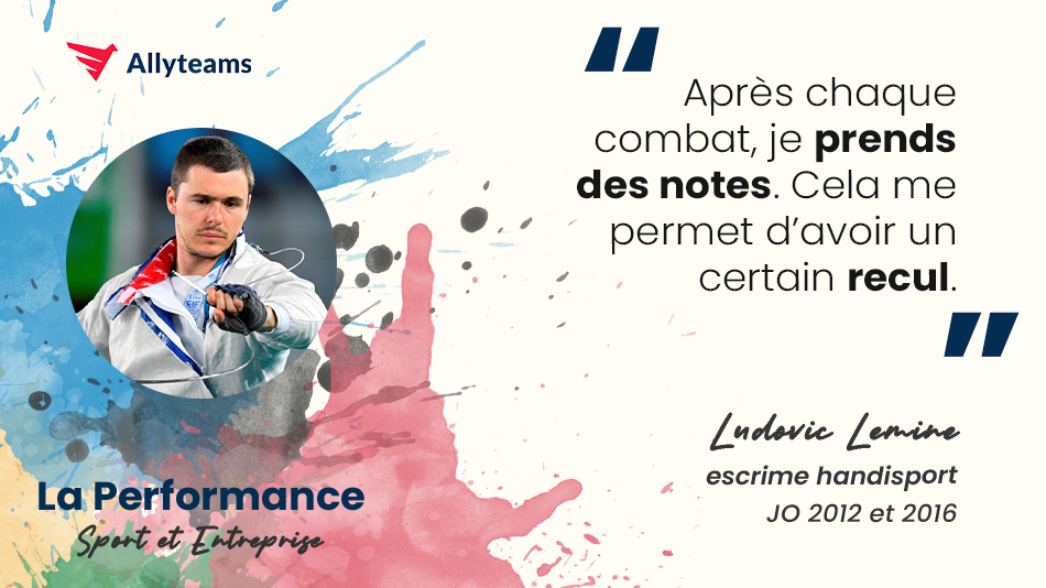 [Livre Performance Allyteams] Interview Ludovic Lemoine - Escrime handisport - Allyteams