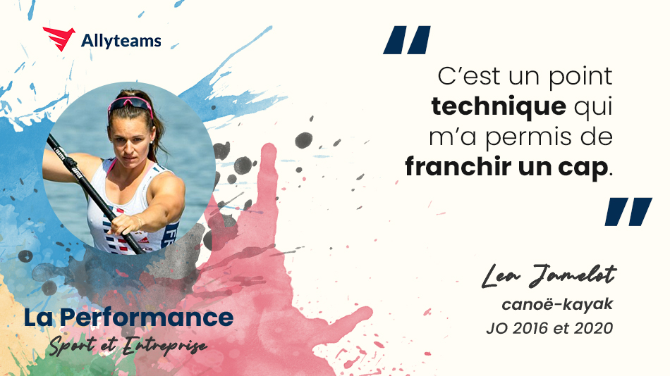 [Livre Performance Allyteams] Interview Léa Jamelot - Canoë-kayak - Allyteams
